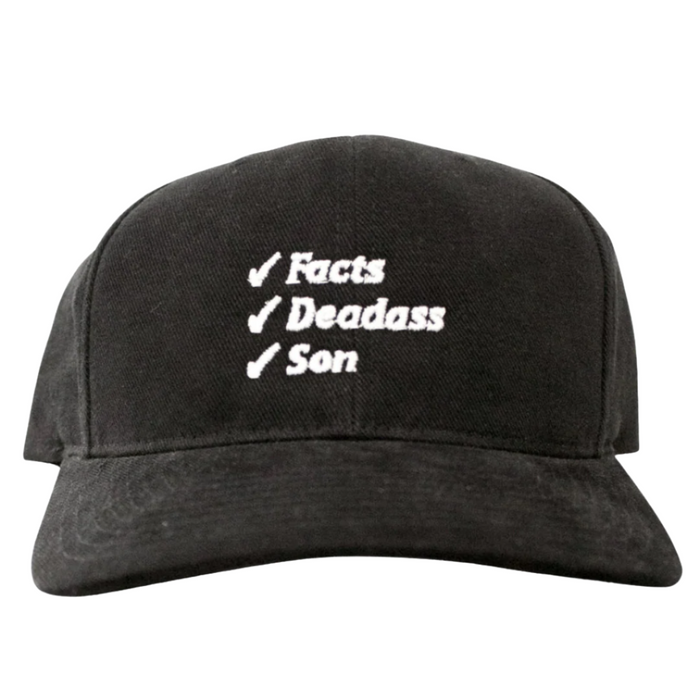 Facts 6 Panel Hat