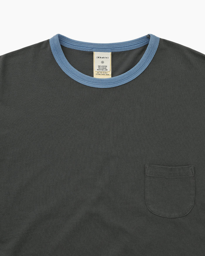 Faded Club Tee Charcoal