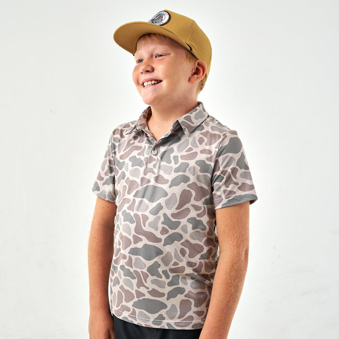 Father and Son Bundle - Performance Polo - Classic Deer Camo