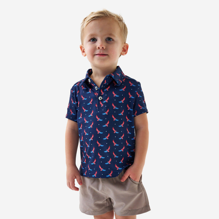 Father and Son Bundle - Performance Polo - USA Eagle