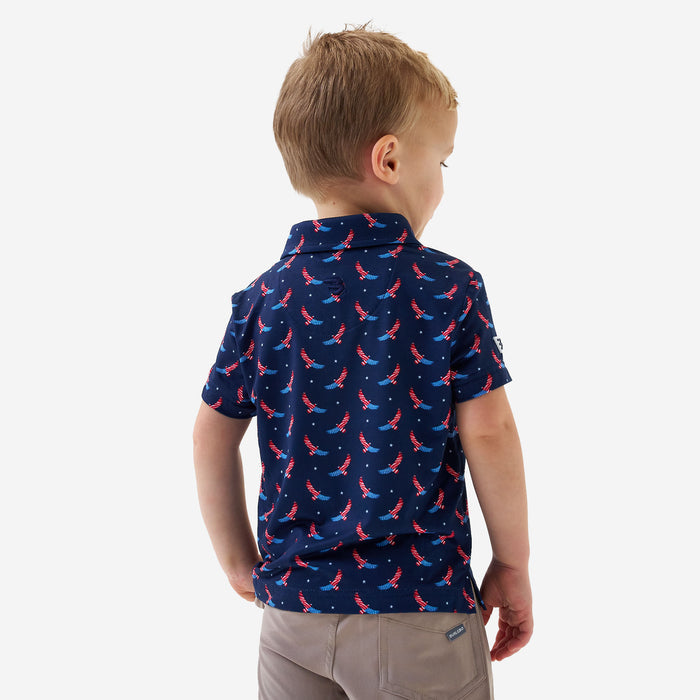 Father and Son Bundle - Performance Polo - USA Eagle
