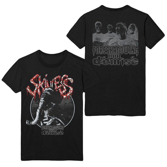 Foreshadowing Our Demise Negative Black T-Shirt