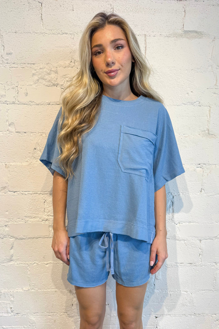 free people staycation sleep tee, tee, tees, top, tops, loungewear, set, sets, boutique, dallas boutique