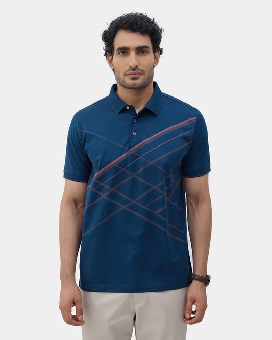 SHORT SLEEVE SLIM FIT PRINT T-SHIRT