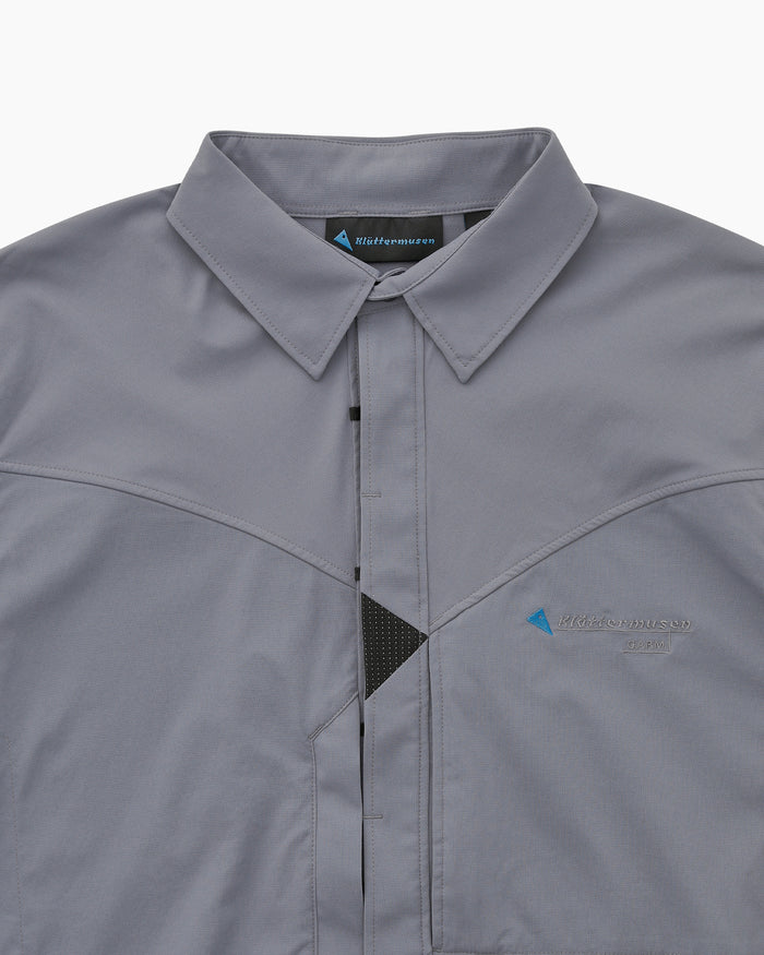 Garm LS Shirt M's Fog Blue