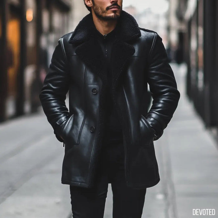Goliath Coat Nappa Leather