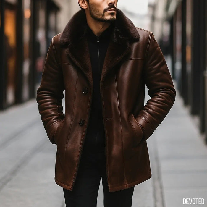 Goliath Coat Nappa Leather