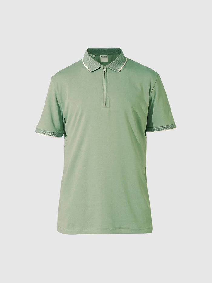 Green Regular Fit Polo