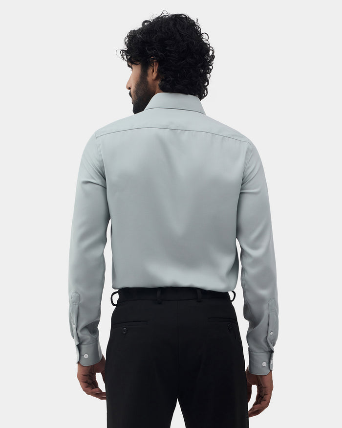 Green Textured Shirt - Claron