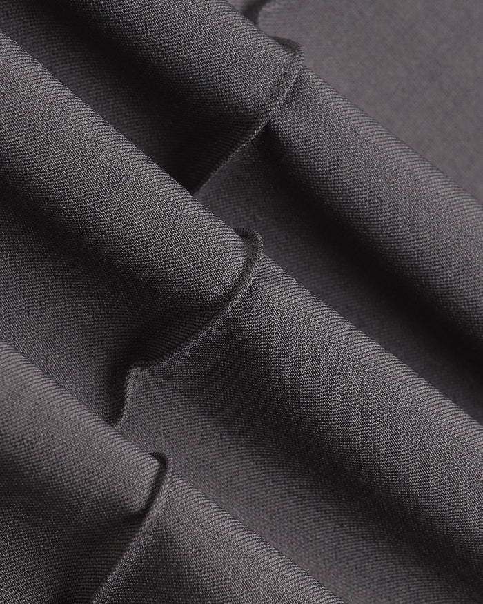 Grey Solid Trouser - Benjin