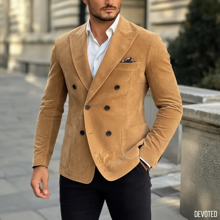 Guardian Blazer Nappa Suede