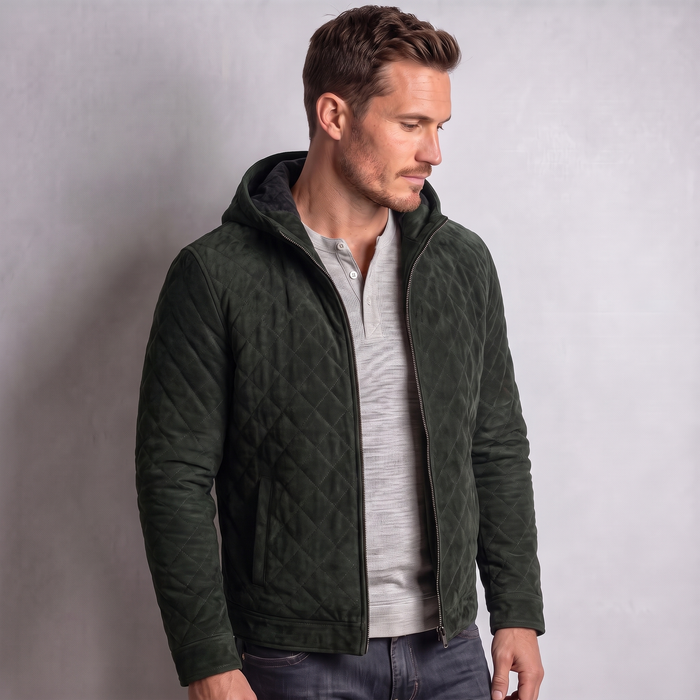XS / Green / Suede