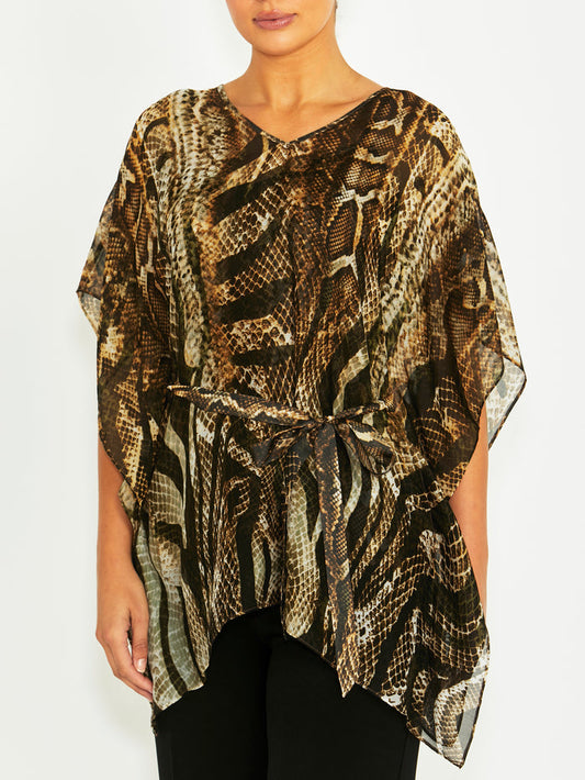 Halona Snake Silk Tunic