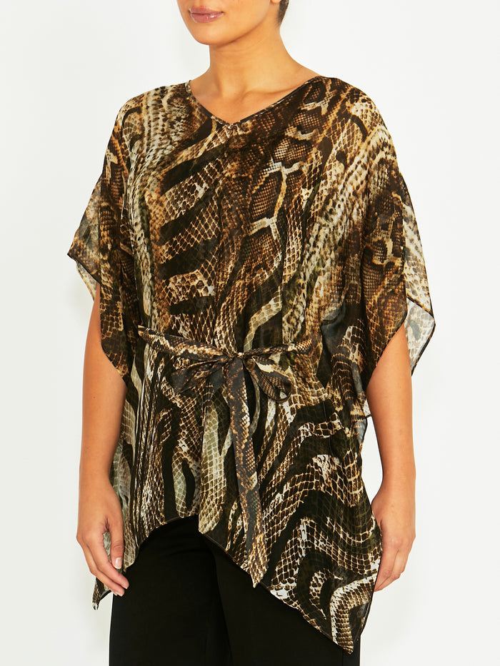 Halona Snake Silk Tunic