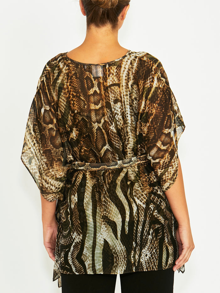 Halona Snake Silk Tunic