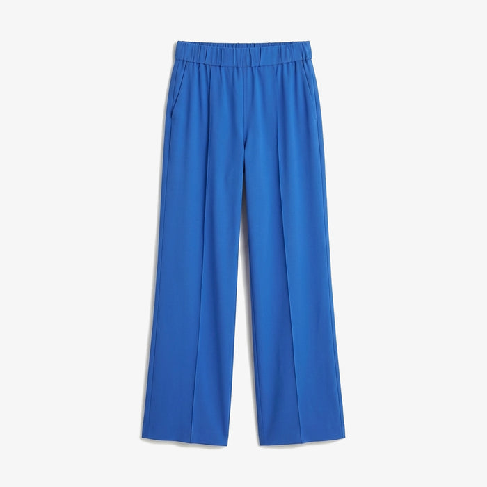Blue pants on a white background
