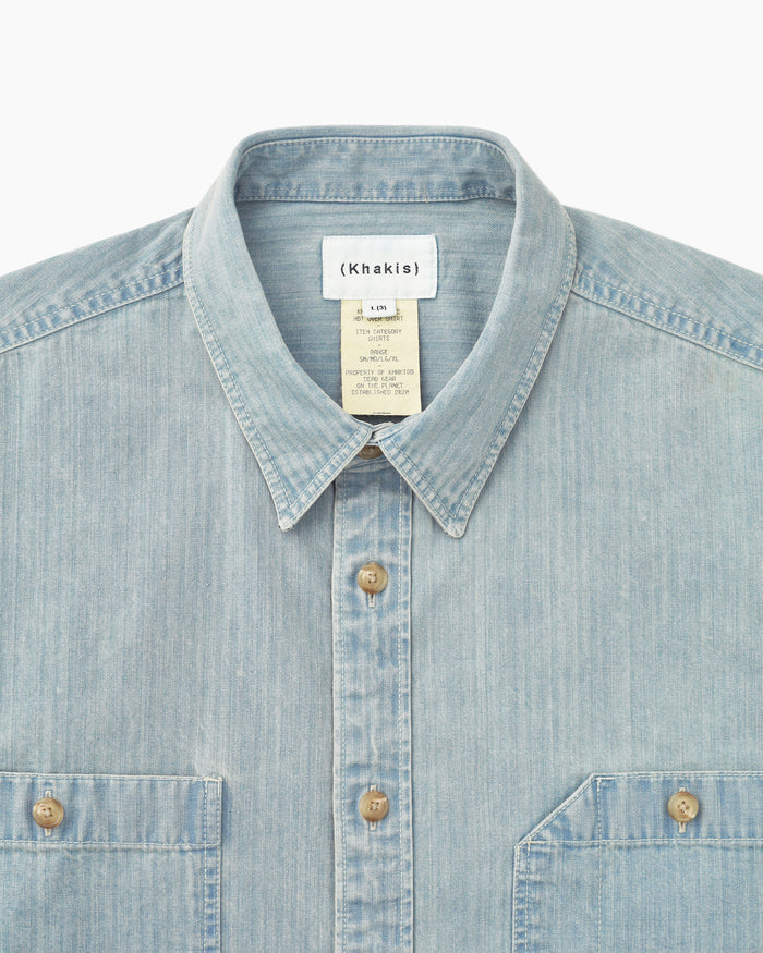 HBT Over Shirt Light Blue