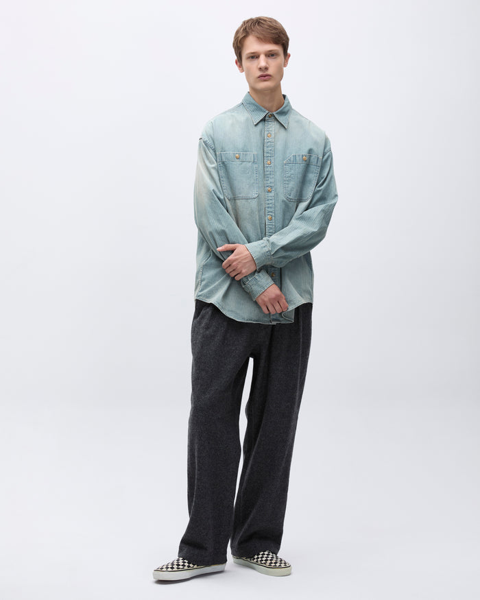 HBT Over Shirt Light Blue