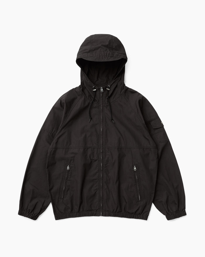 Hooded Wind Jacket Black