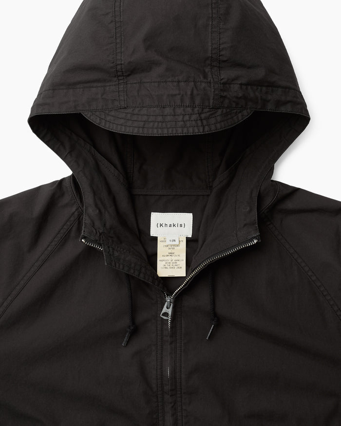 Hooded Wind Jacket Black