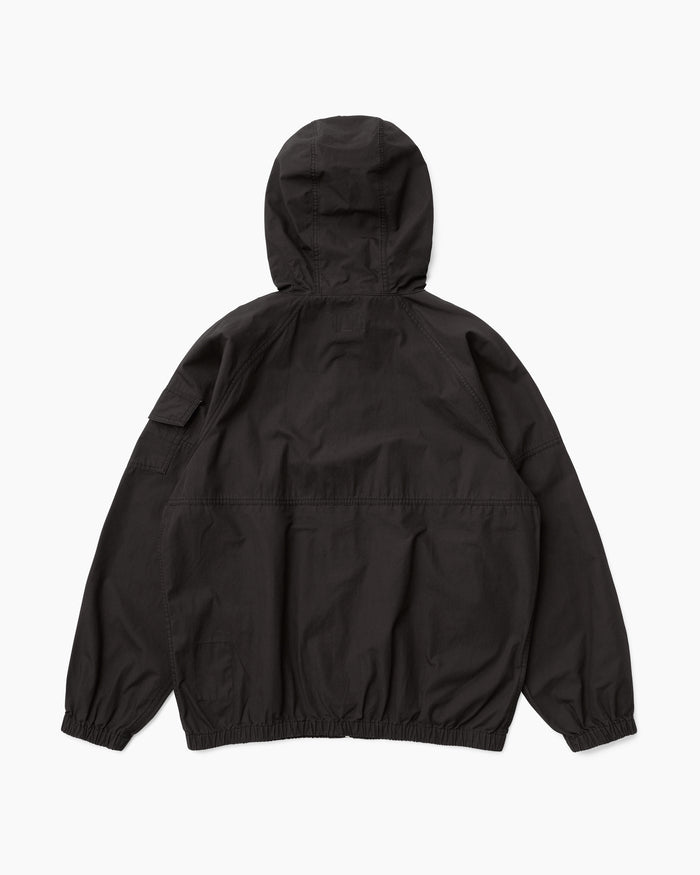Hooded Wind Jacket Black