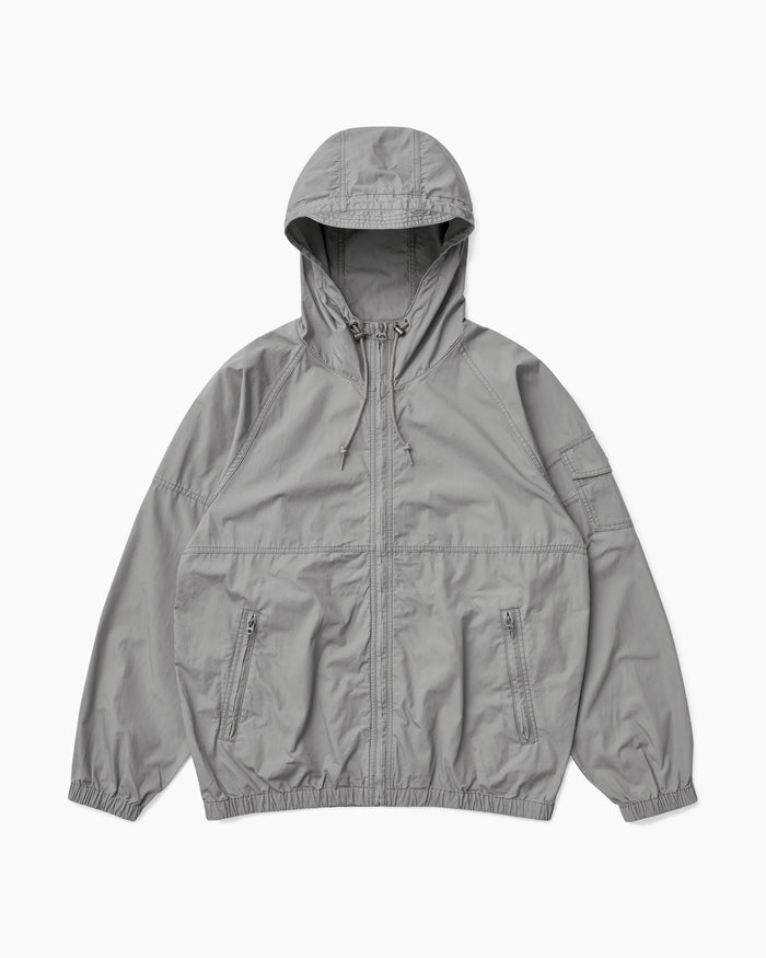 Hooded Wind Jacket Grey