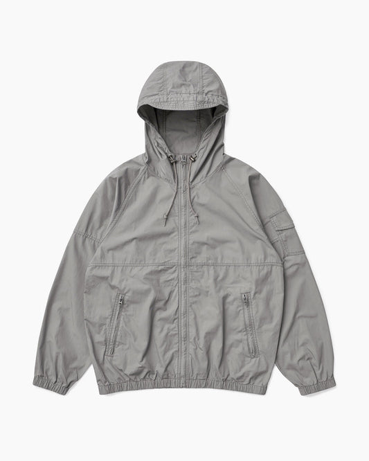 Hooded Wind Jacket Grey