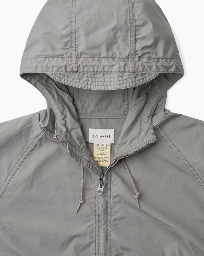 Hooded Wind Jacket Grey