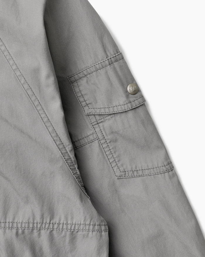 Hooded Wind Jacket Grey