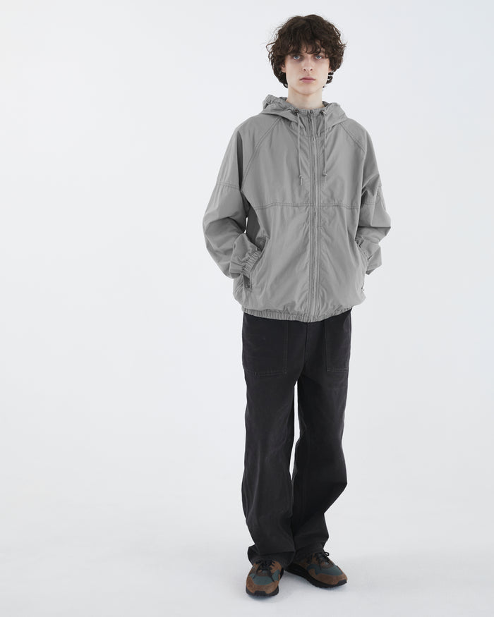 Hooded Wind Jacket Grey