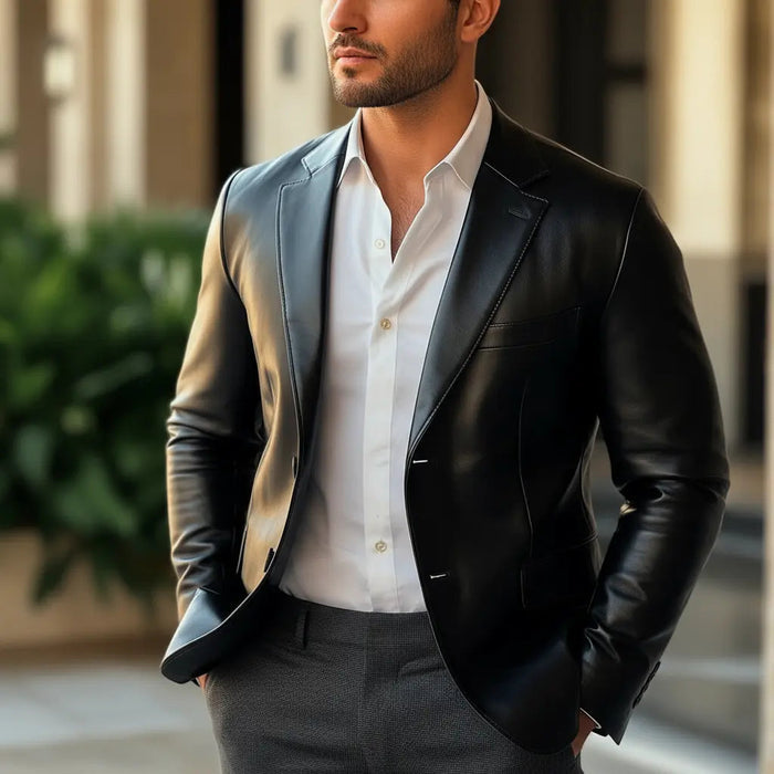 Hudson Blazer Nappa Leather