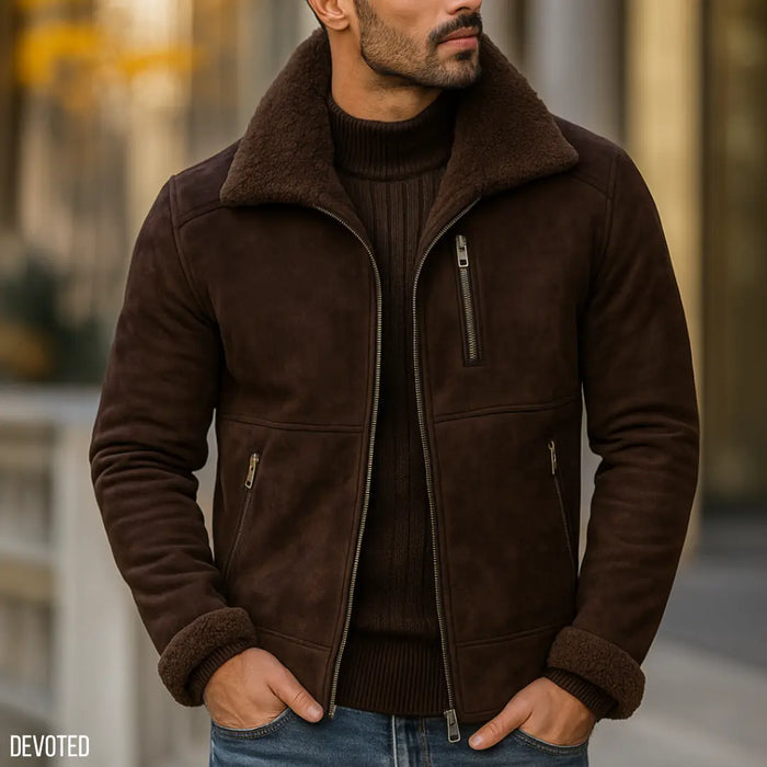Interceptor Jacket Nappa Suede