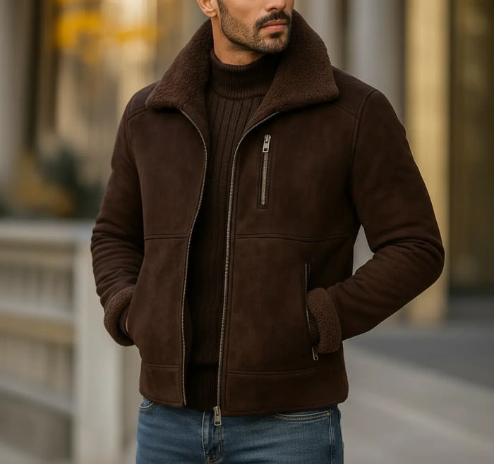 Interceptor Jacket Nappa Suede