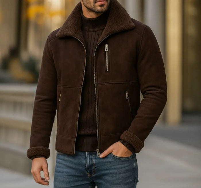 Interceptor Jacket Nappa Suede