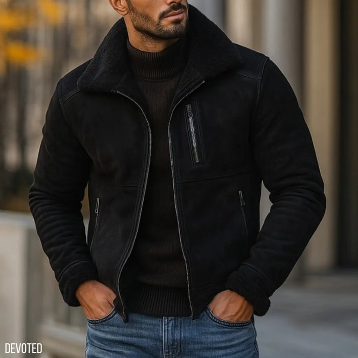 Interceptor Jacket Nappa Suede