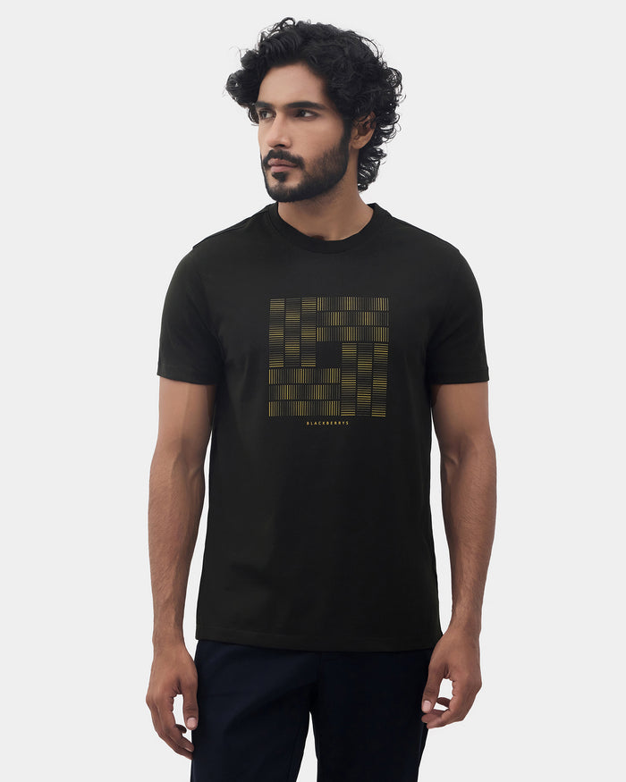 SHORT SLEEVE SLIM FIT PRINT T-SHIRT