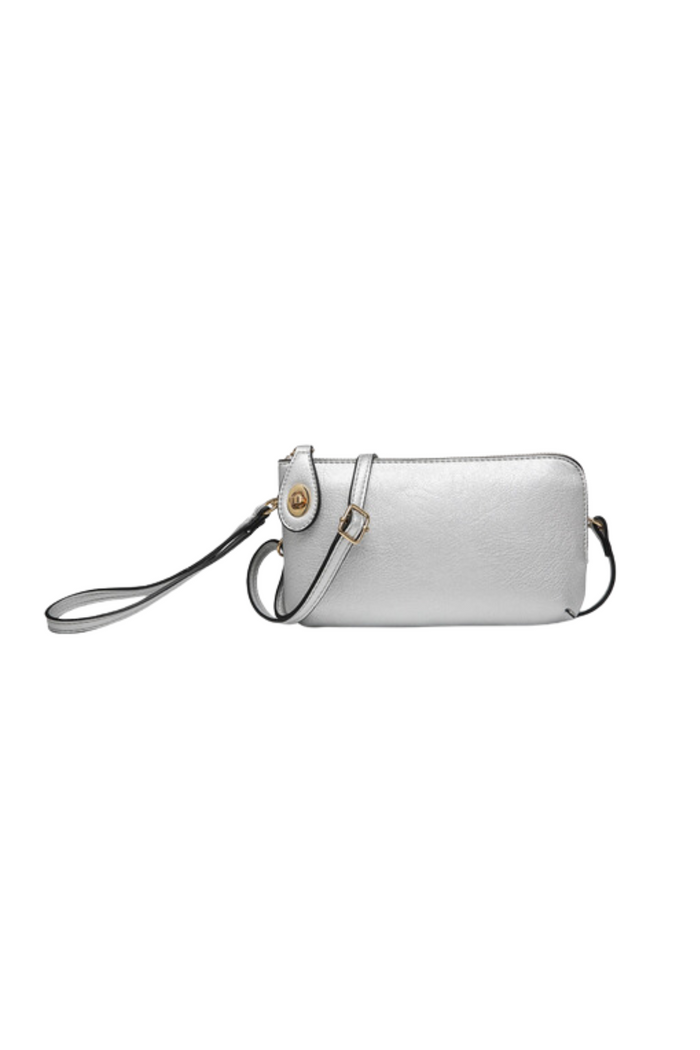 Kendall Crossbody-Wristlet Twist Lock Closure