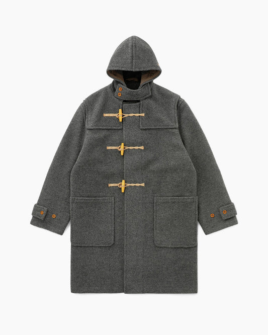 Khakis Gloverall Monty Duffle Coat Grey