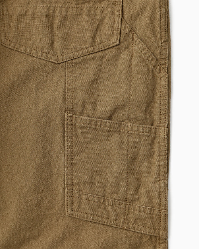 Khakis nonnative WORKER TROUSERS C/Li CANVAS Beige
