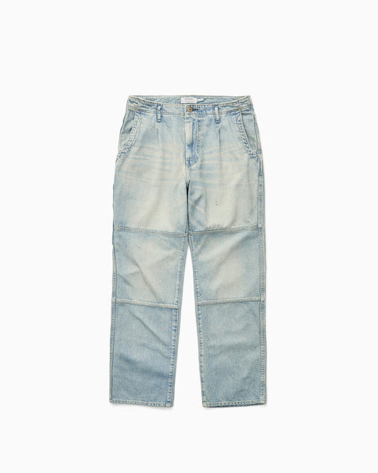 Khakis nonnative WORKER TROUSERS COTTON 11.5oz DENIM VW Indigo