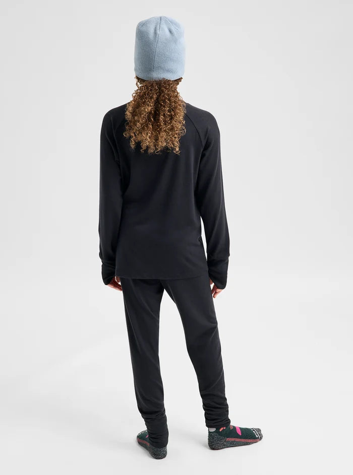 Product image of Kids' and Toddlers' Burton Merino Wool Base Layer Set[Variant:True Black]