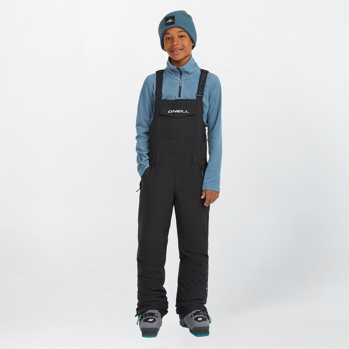Kid's Bib Pants - Black Out