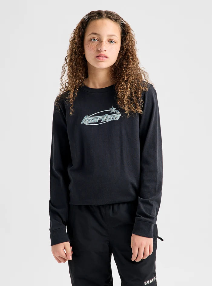 Product image of Kids' Burton Blossom 27 Long Sleeve T-Shirt[Variant:True Black]