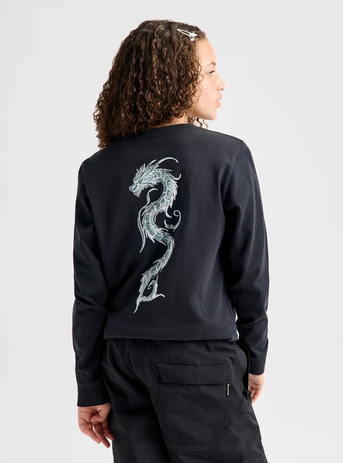 Product image of Kids' Burton Blossom 27 Long Sleeve T-Shirt[Variant:True Black]