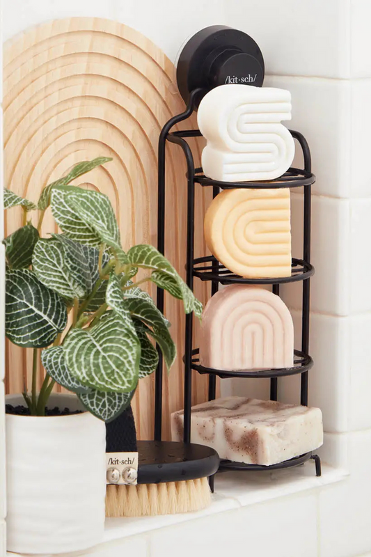 KITSCH Self-Draining Shower Caddy