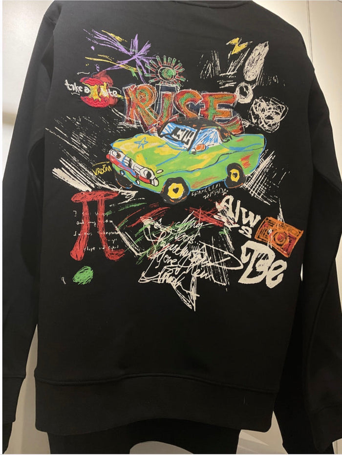 L908 BLACK LABEL CREWNECK