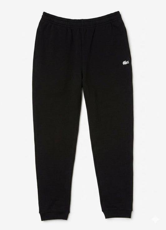 Lacoste - Men's Tapered Leg Sweatpants White Monogram - Clique Apparel