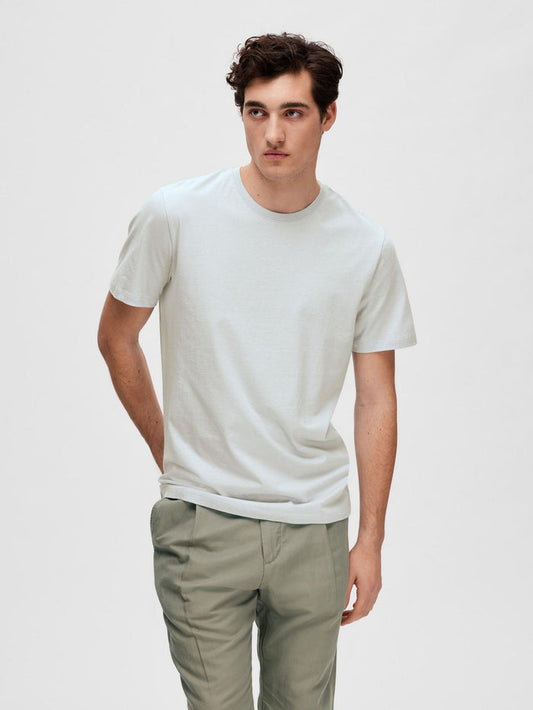 Light Blue Organic Cotton T-shirt