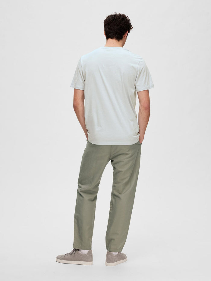 Light Blue Organic Cotton T-shirt
