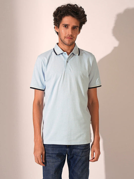 Light Blue Polo T-Shirt